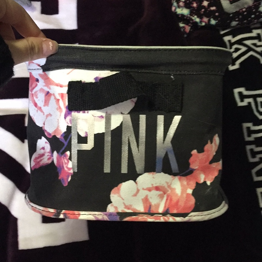 Small vs pink floral bin